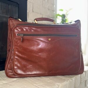 Sophisticated Brown Leather Briefcase for Men